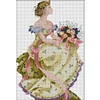 (Multi Style)Queen Of Seasons-Full Embroidery 2 Strands 14CT Stamped Cross Stitch-41*59CM
