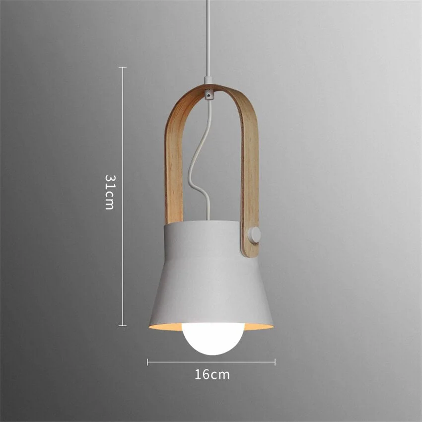 Simple Modern Macaron Pendant Lights Creative Personality Bar Bedroom Dining Room Light Aisle Study Light Small Hanging Lamp