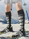 Winter Thermal Ski Socks Thicken Warm Hiking Socks Over-The-Knee Wool Socks