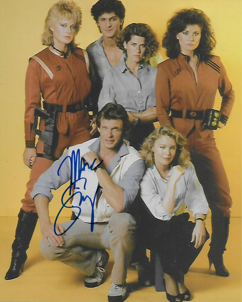 Marc Singer V Original Autographed 8X10 Photo Poster painting