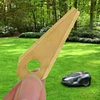18Pcs Grass Cutter Blade Anti-rust for Bosch Indego 800 1000 1200 (Gold)