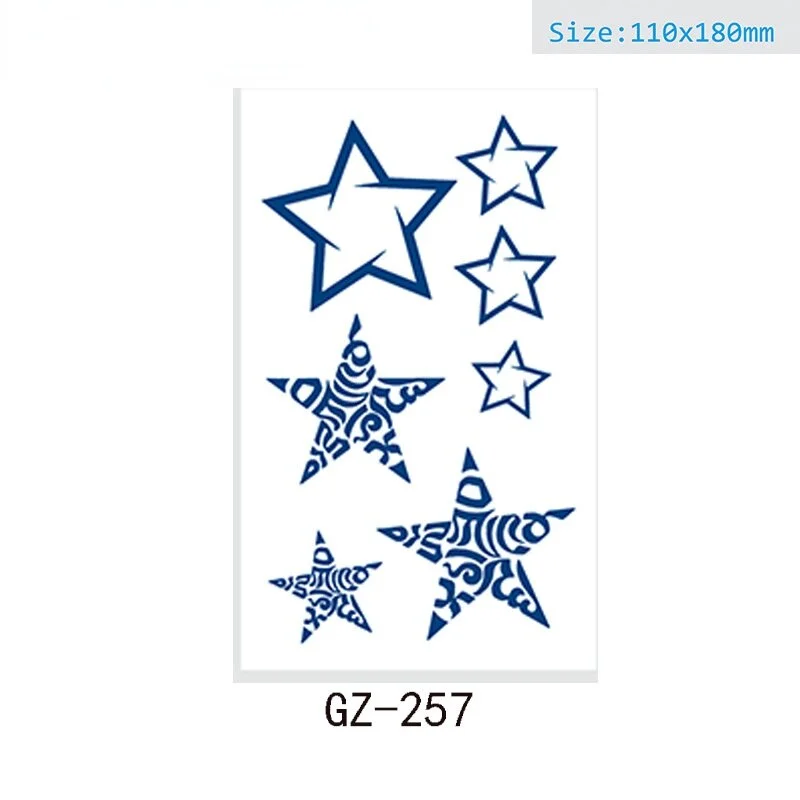 Juice tattoo stickers Net celebrity tattoo stickers lasts 15 days Herbal semi-permanent tattoo stickers