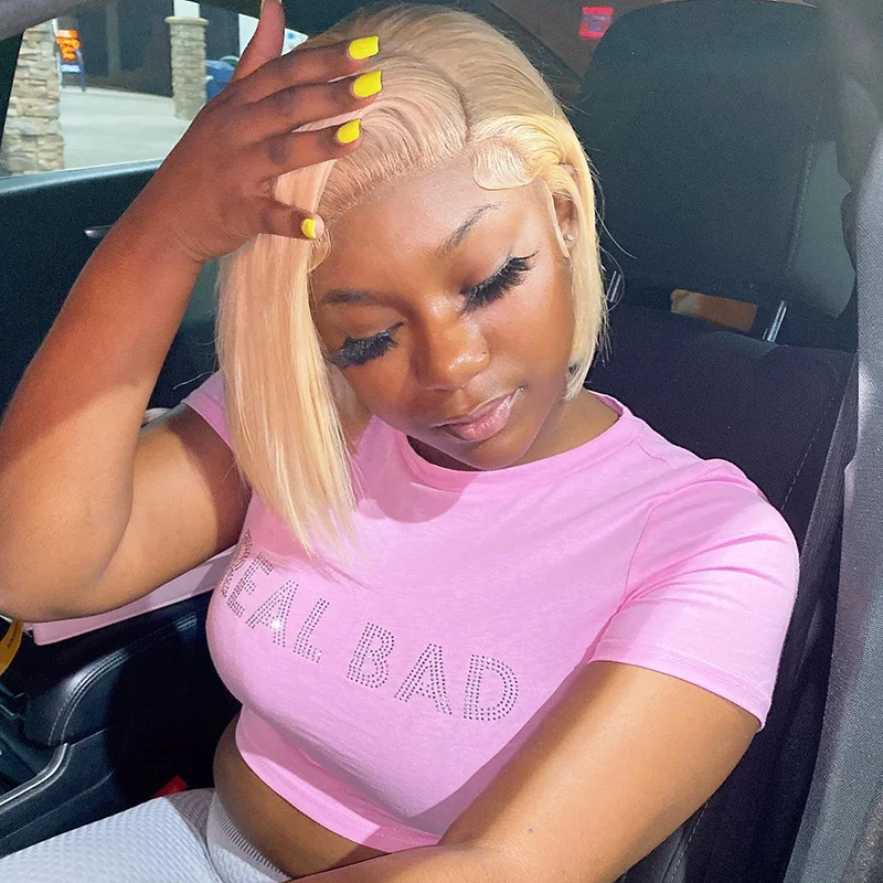 Uveng Women's Clothing 2024 New Hot Diamond Tight Dress Short-Sleeved Collar Short-Sleeved T-Shirt