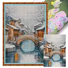 Winter-14CT Stamped Cross Stitch 70*95cm(Big Size) tapestrymarket