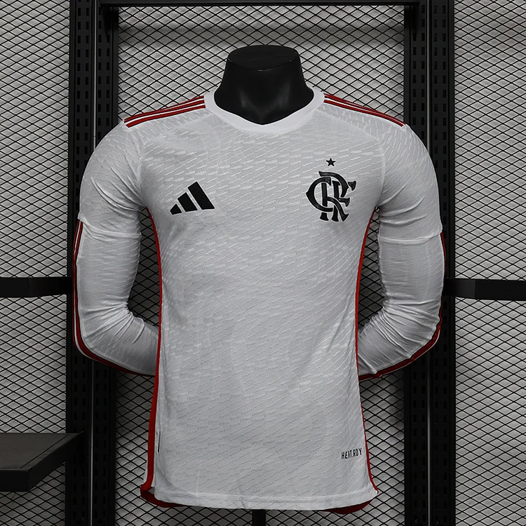 24-25 Player Version Flamengo Away Long Sleeve Football Jersey