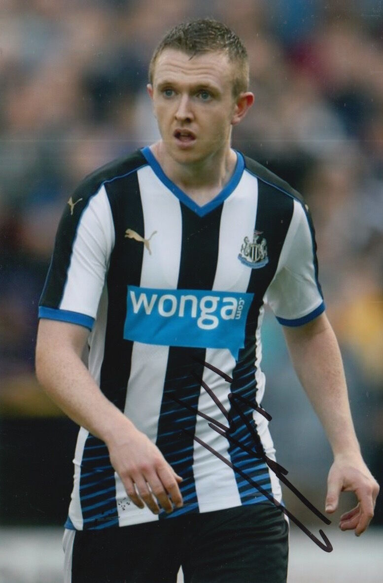 NEWCASTLE UNITED HAND SIGNED SHANE FERGUSON 6X4 Photo Poster painting 1.