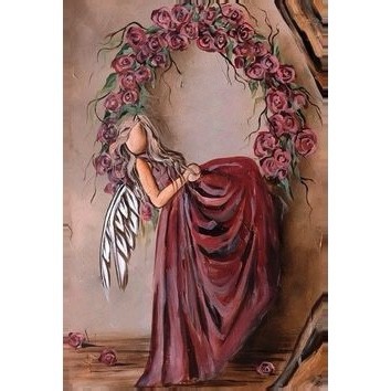 

Faceless Doll - Round Drill Diamond Painting - 30*40CM, 501 Original