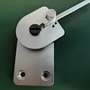 Solid CNC Aluminum Wire Bending Jig, Up To 1.5mm Copper Brass Steel Rod Bender for Jewelry DIY Model Sewing Craft