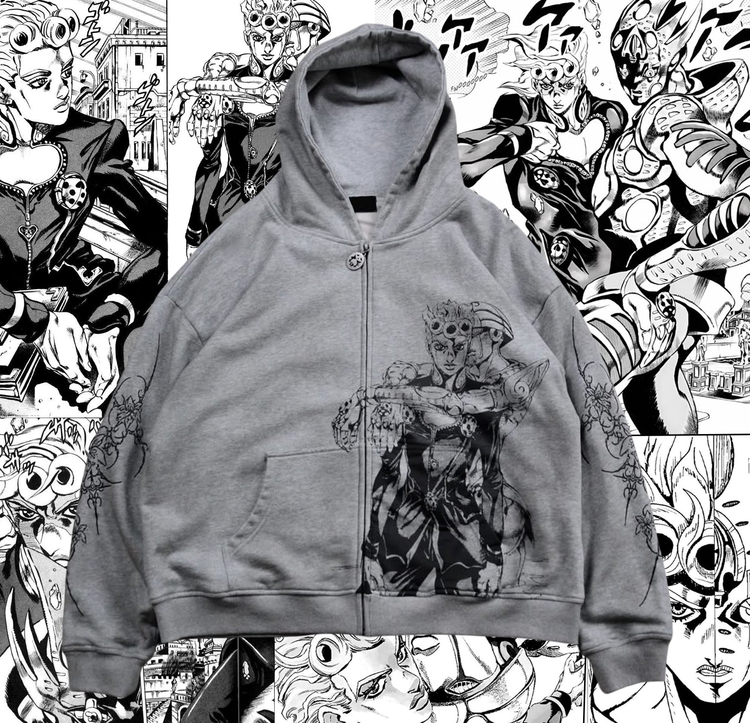 JOJO Giorno Zip Up Hoodie