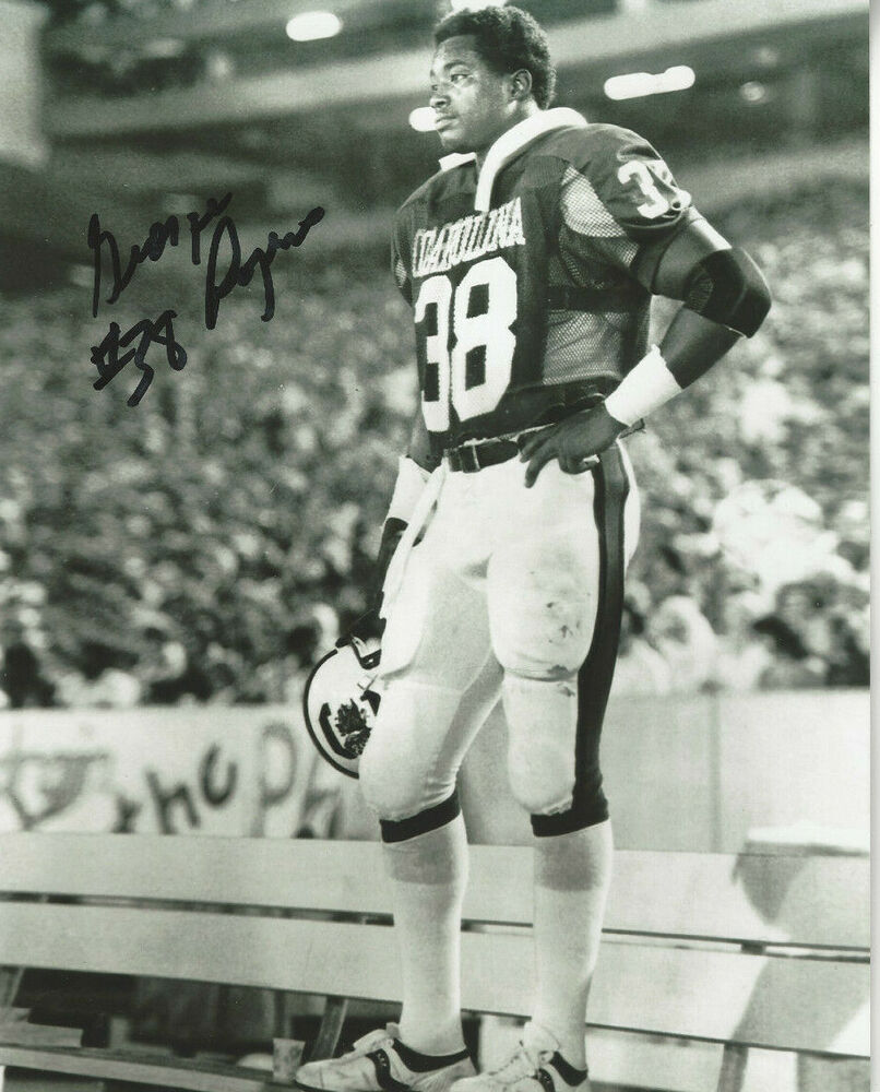 Heisman Trophy winner George Rodgers   autographed 8x10 South Carolina  Photo Poster painting