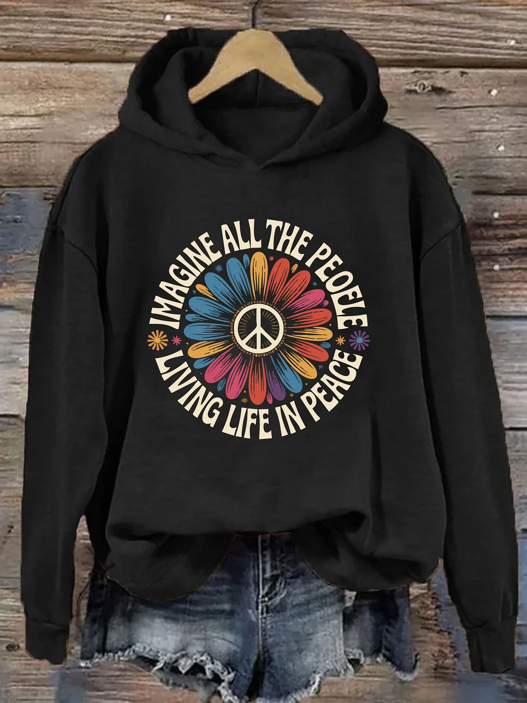 Imagine Peace Hoodie