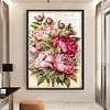 (Big Size)Peony Bouquet - 11CT Stamped Cross Stitch 40*60cm/15.75*23.62in