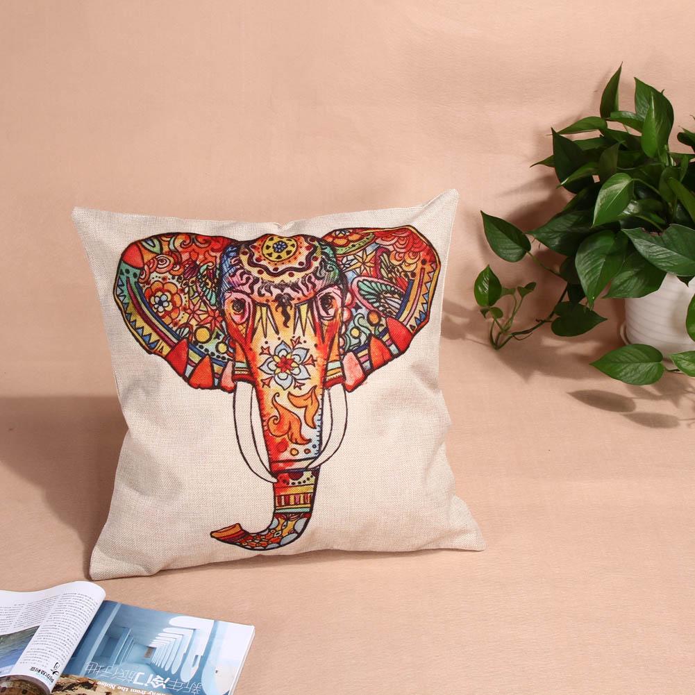 

Home Decor Cotton Linen Pillow Case Sofa Waist Throw Cush Cover 003, 501 Original