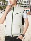 Cooling Vest Breathable Fishing Vest Sleeveless Workwear for Hot Weather Outdoor
