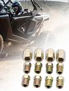 12Pcs 3/8 Inch-24 Threads Brake Line Fittings Assortment for 3/16 Inch Tube