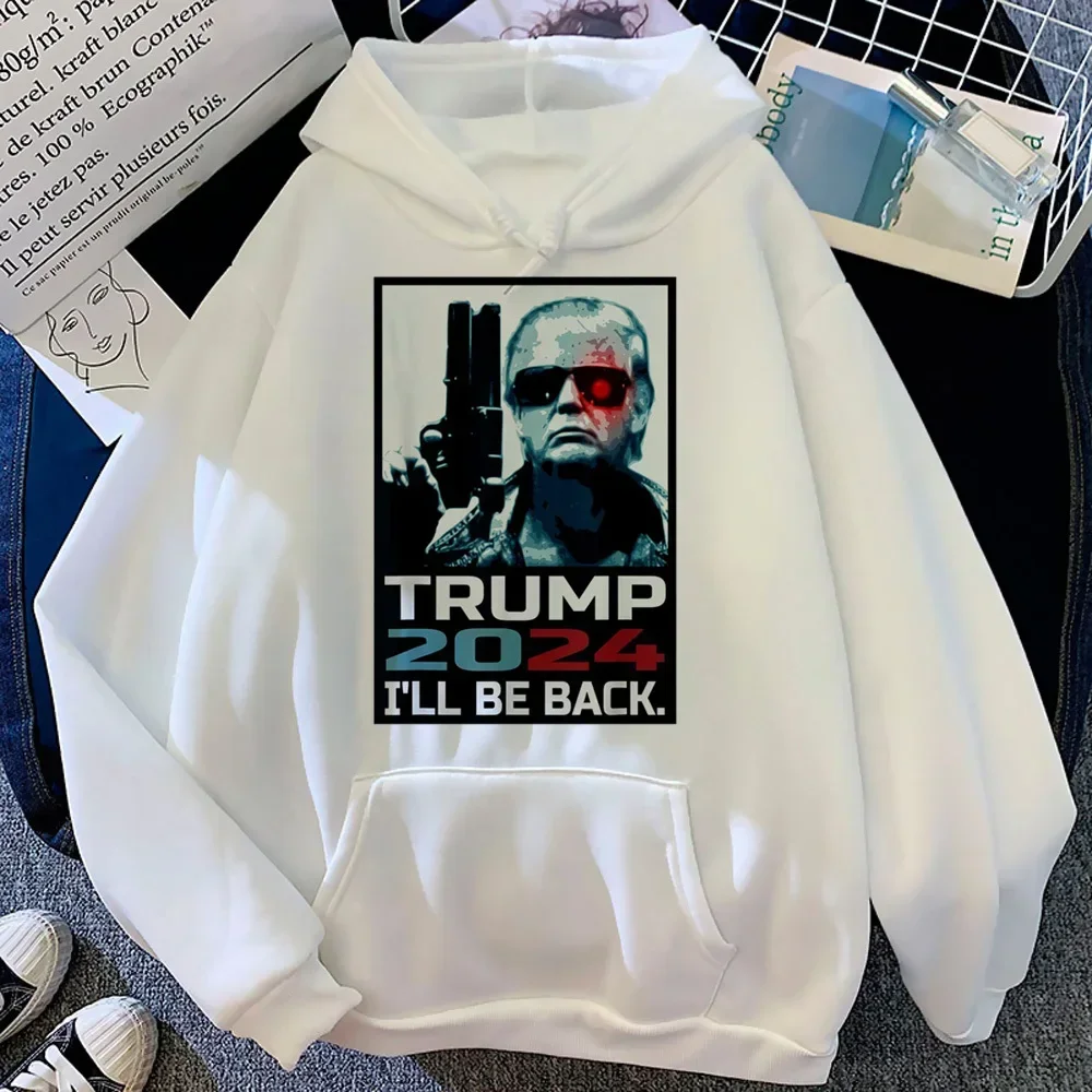 Toneke Wimawait Donald Trump Printed Hoodie – Unisex Loose Hooded Sweatshirt  