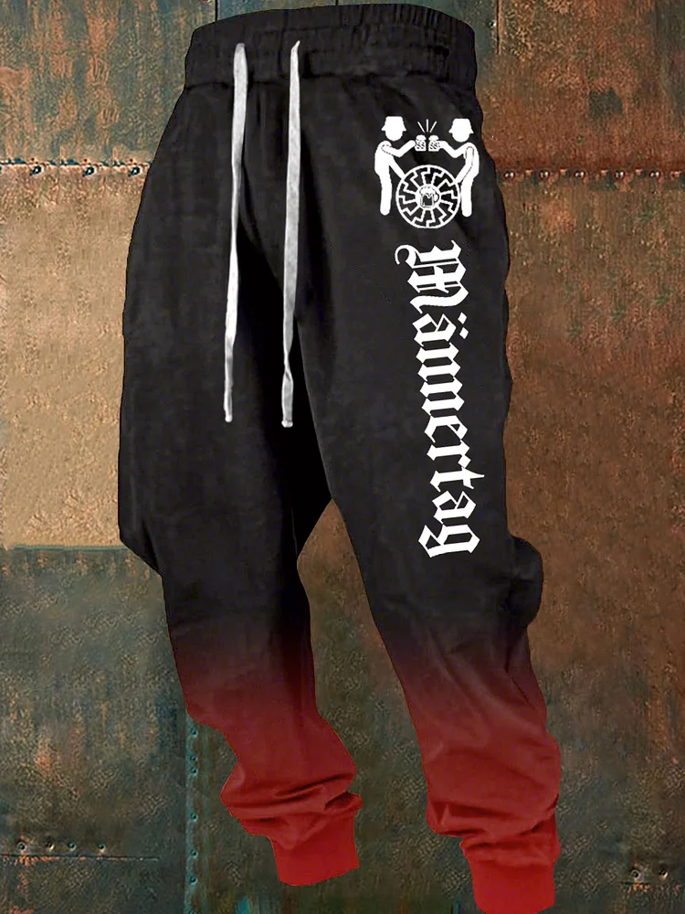 Herren Herren Herren Herren Herren-Freizeit hose bedruckt