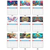 DIY Special Shaped Colorful Pattern 5D DIY Diamond Art Monthly Planner Kits