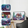 Cottage Garden View   | Crystal Rhinestone  | Diamond Painting Kits