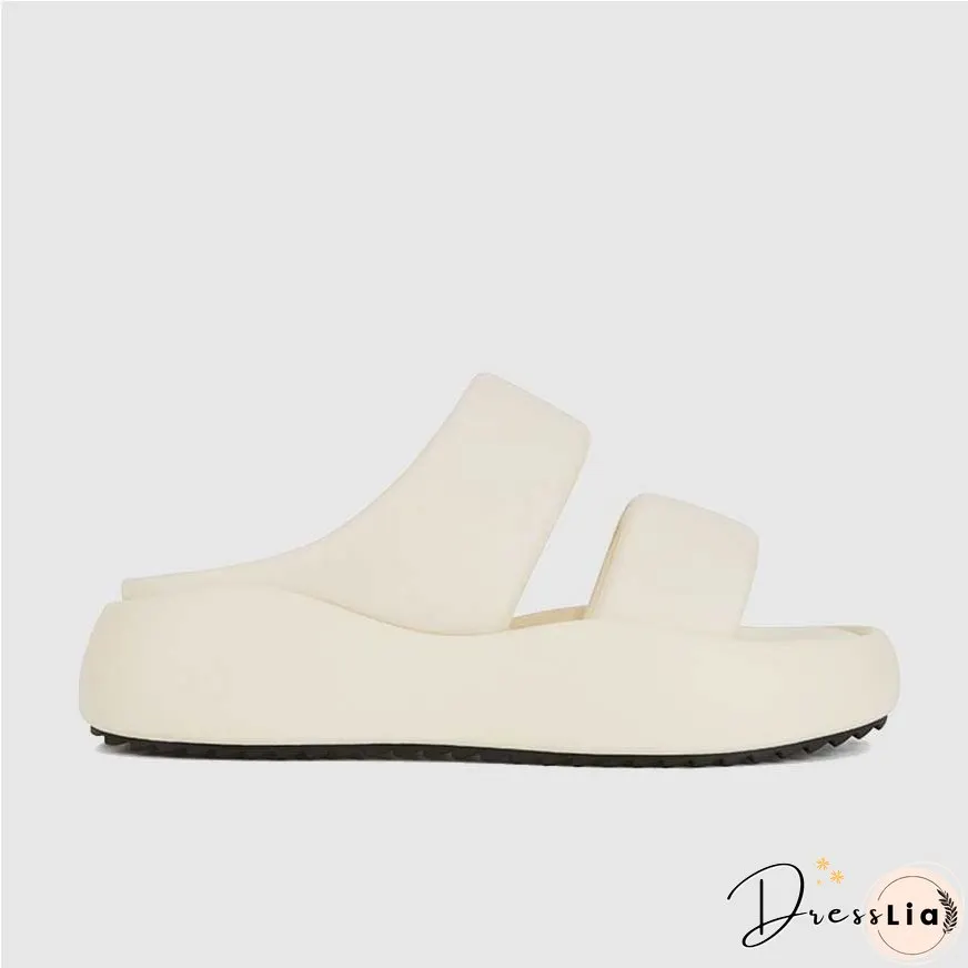 Chic Cloud Bubble Sandals