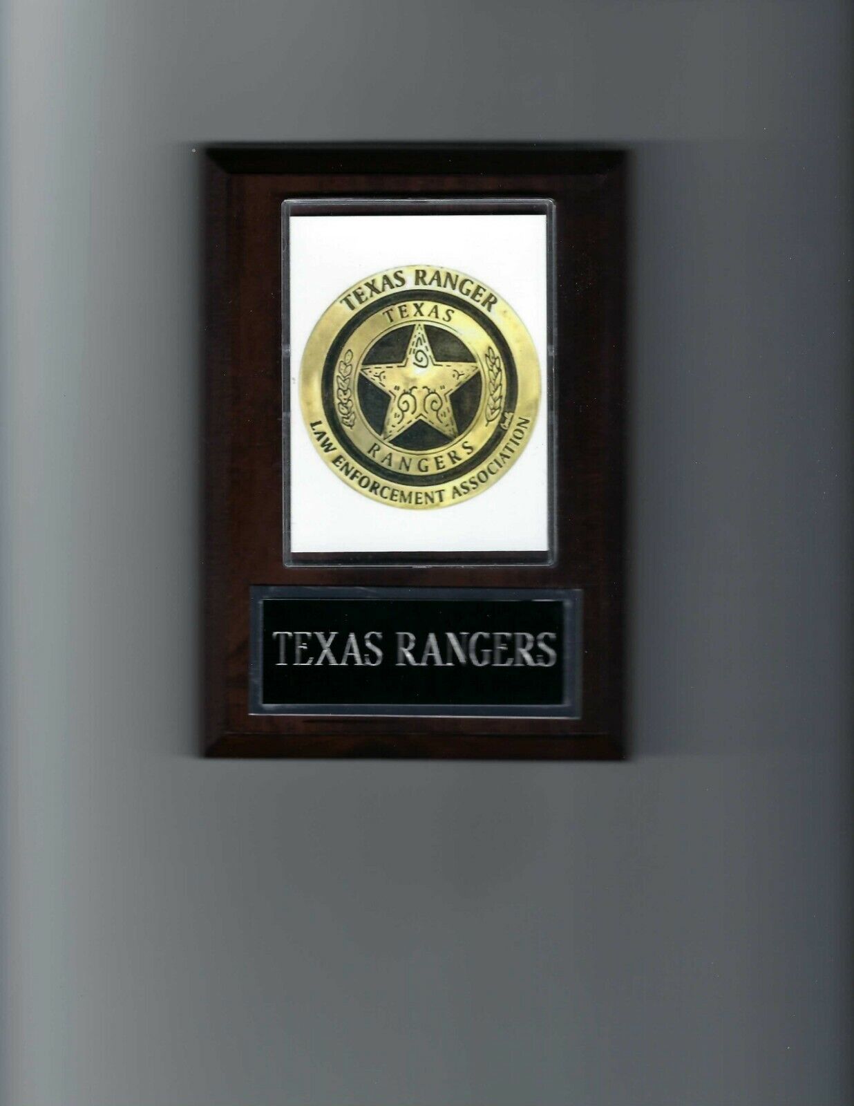 TEXAS RANGERS Photo Poster painting PLAQUE LAW ENFORCEMENT