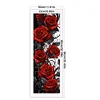 Black And Red Rose-11CT Stamped Cross Stitch 30*90cm/11.81*35.43in(Big Size)