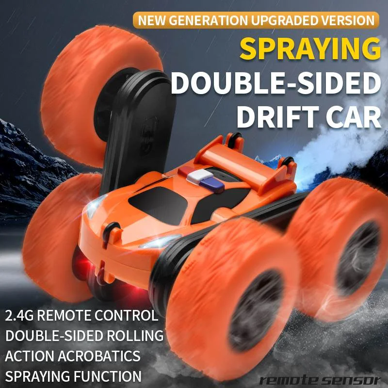 Double-sided Drifting Spray RC Stunt Car
