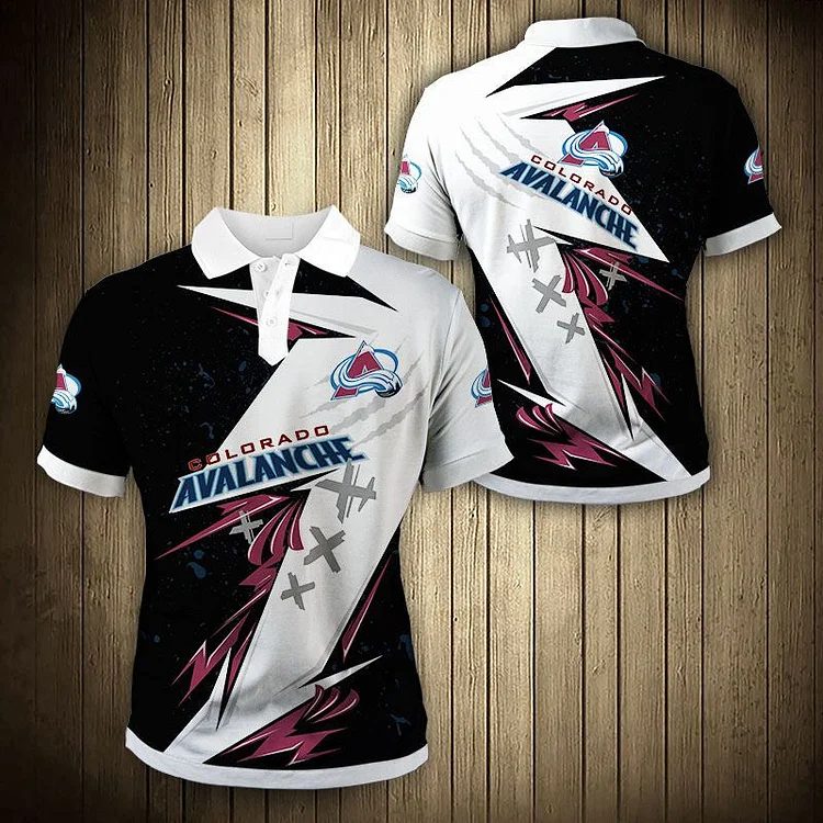Colorado Avalanche
Button Up Polo Shirt