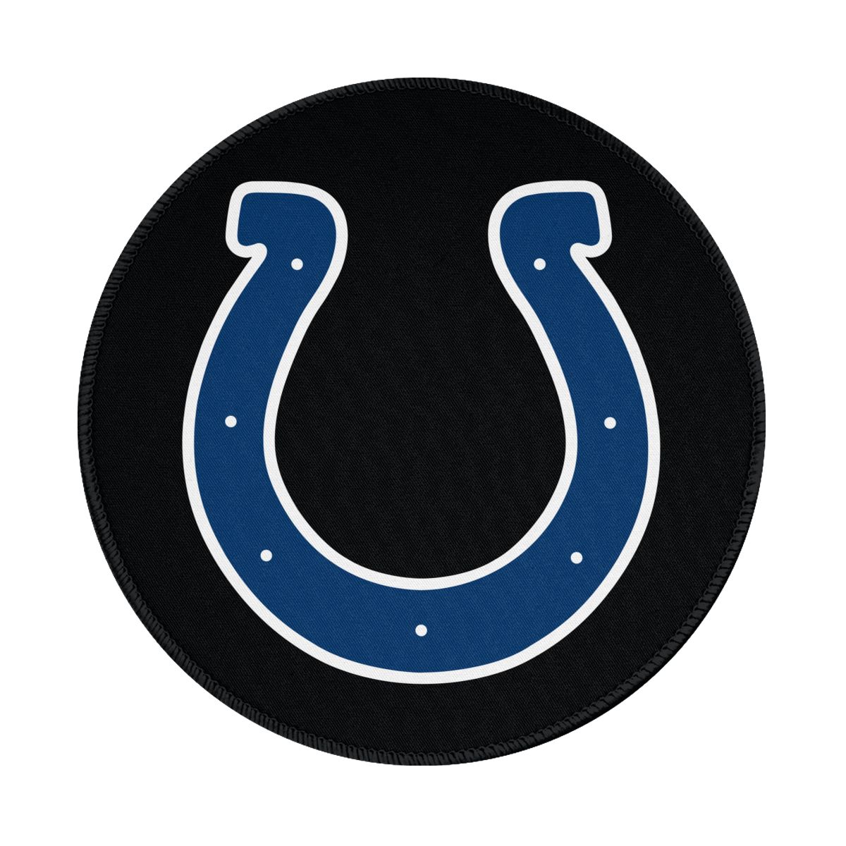 Indianapolis Colts Non-Slip Rubber Round Mouse Pad
