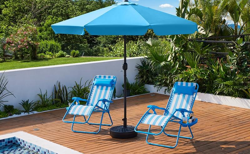 Product Introduction of Yaheetech 2pcs Zero Gravity Recliners. Outdoor Patio Reclining Lounge Chair with Cupholder/Pillow. Set of 2 Foldable Lounge Camping Chair 15