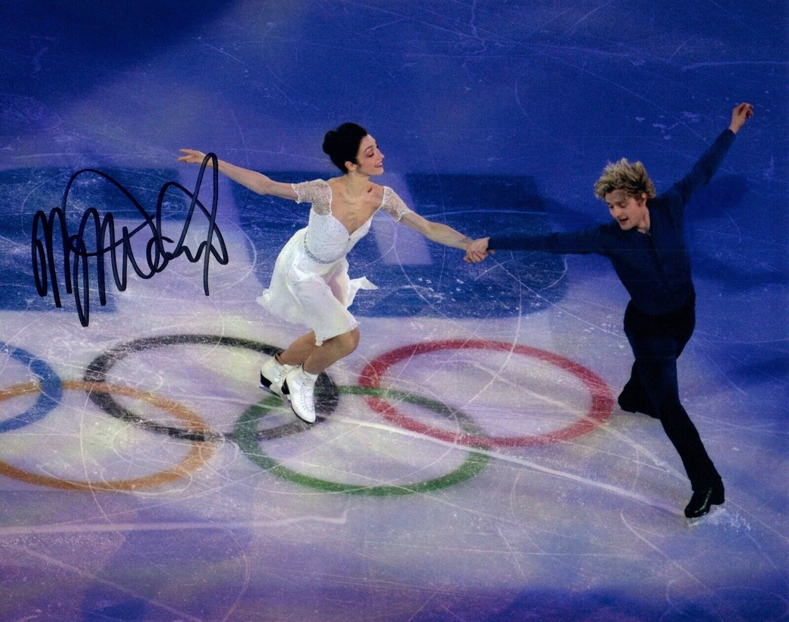 Meryl Davis Signed Autographed 8x10 Photo Poster painting Olympic Figure Skater COA