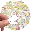 100PCS Kawaii Cartoon Transferable Stickers for DIY Project Laptop Suitcase Decorating