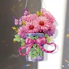 Diamond Painting Acrylic Vase Hanging Pendant