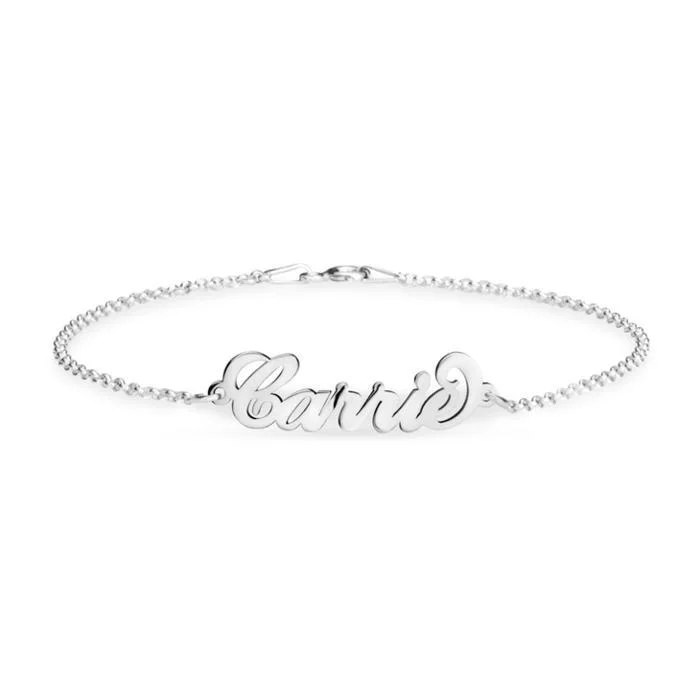 Classic Name Anklet Personalized Name Anklets