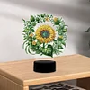 Sunflower Diamond Painting Night Light 5D DIY Diamond Art Lamp Home Decor
