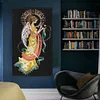 Sun Goddess-14CT Stamped Cross Stitch 37*68cm/14.57*26.77in(Big Size) tapestrymarket