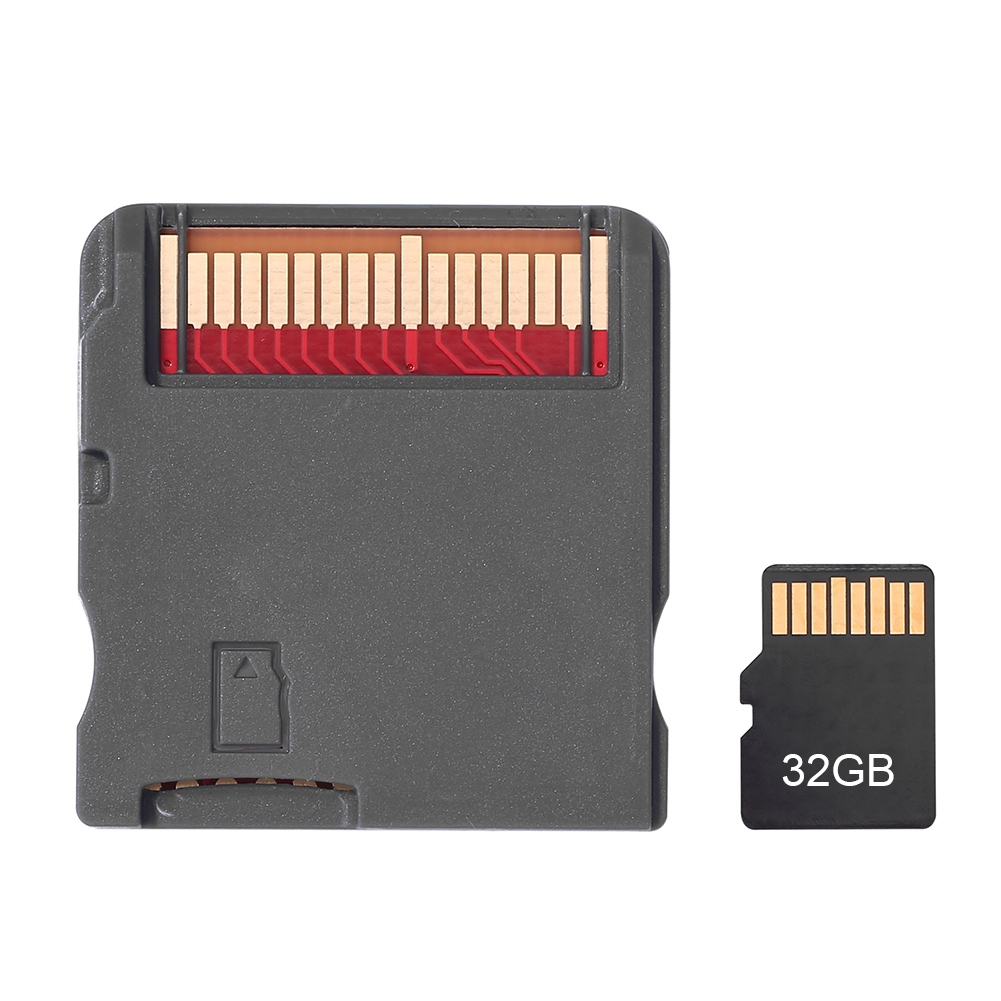 

R4 Game Flashcard Burning Card + Built in 220 Games Memory TF Card, 32gb, 501 Original