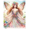 (Multi-Style) Butterfly Fairy-11CT/14CT Stamped Cross Stitch
