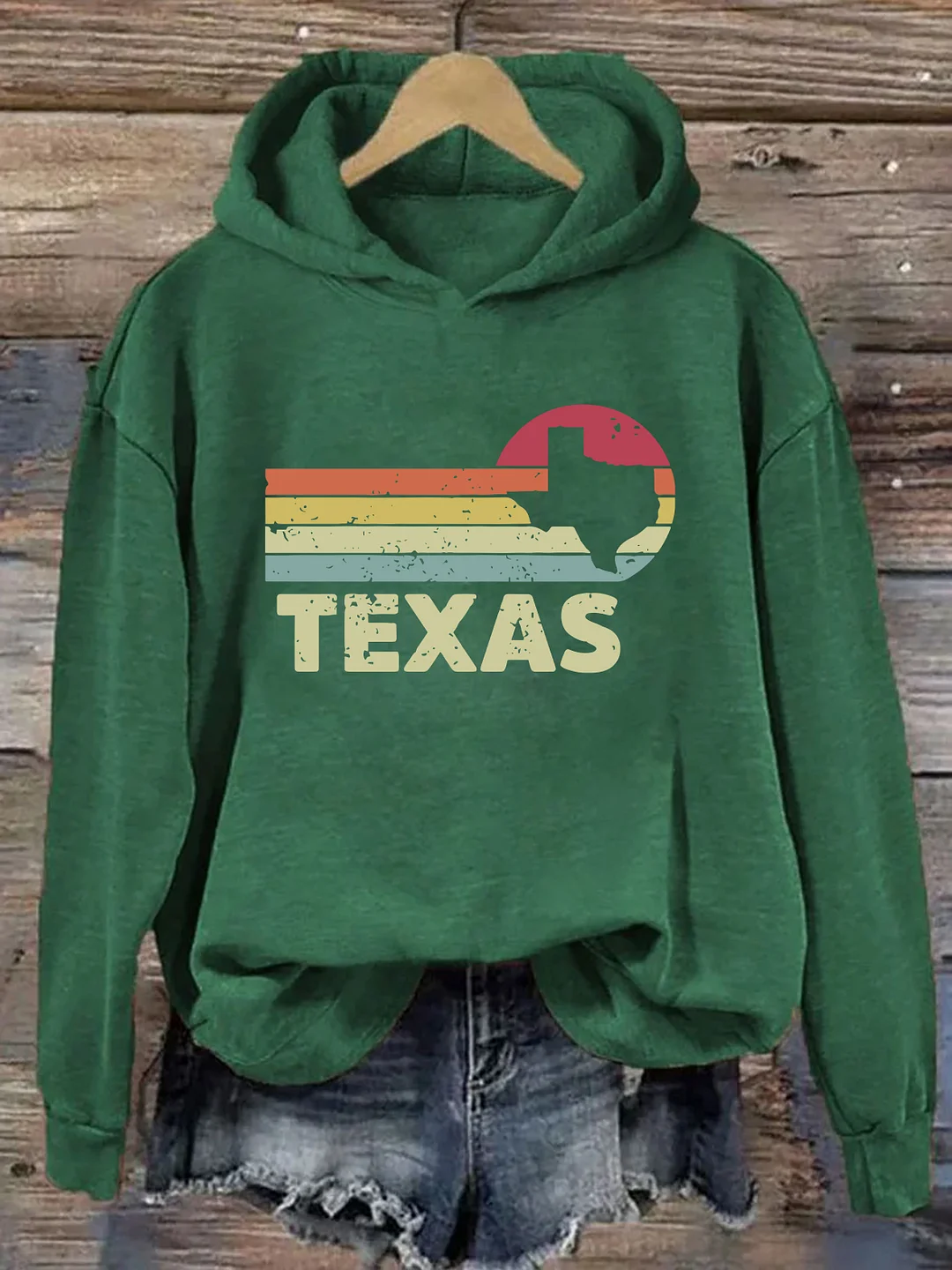 Texas Map Hoodie