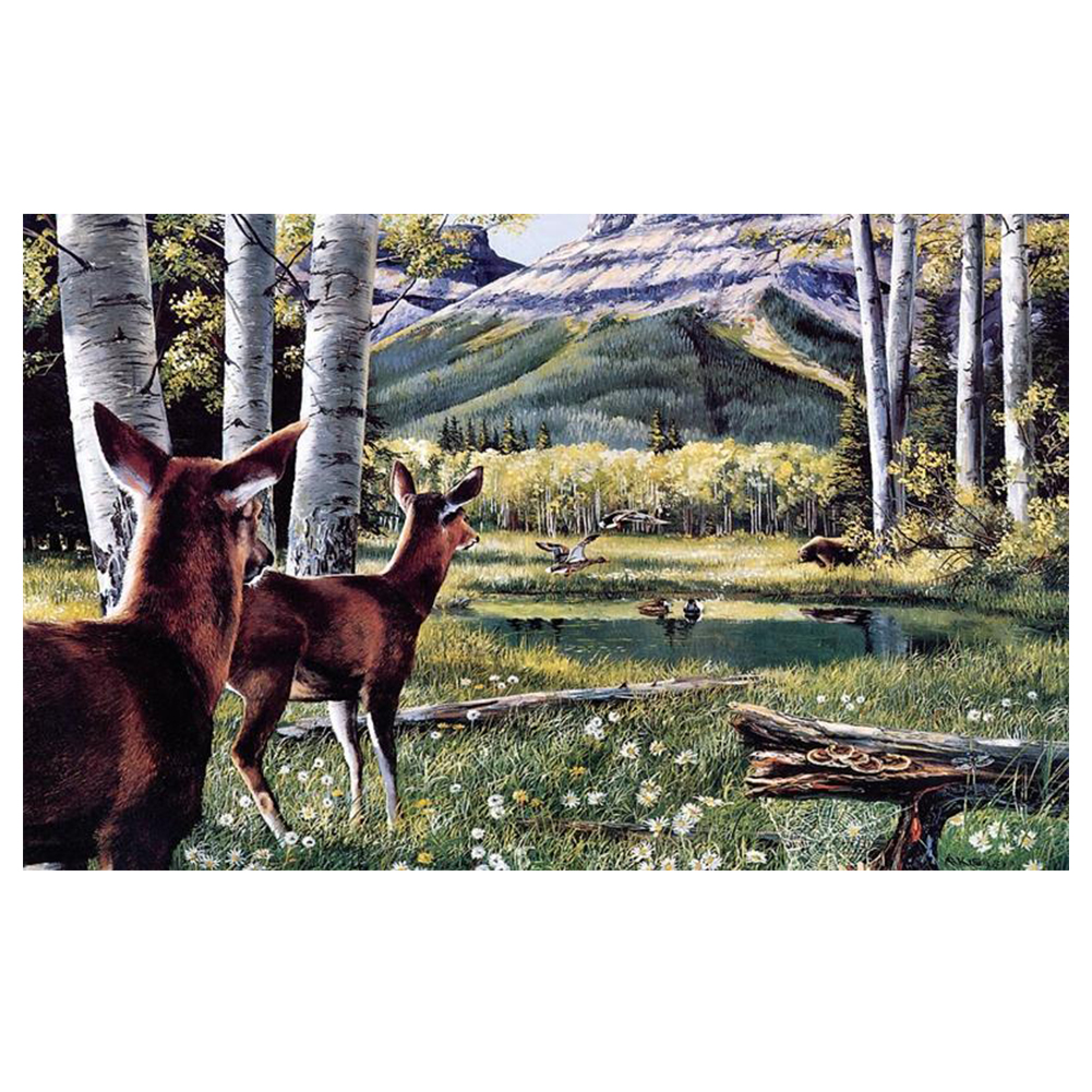 

Deer - 1000 Pieces Jigsaw Puzzle, 501 Original