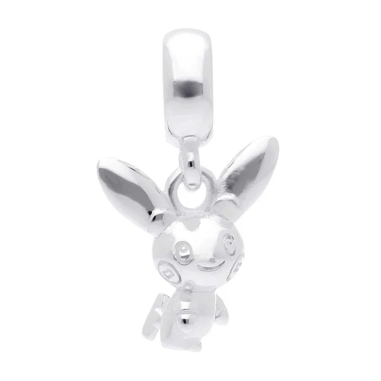 Pokémon Jewelry - Charms: Minun Sterling Silver Dangle Charm