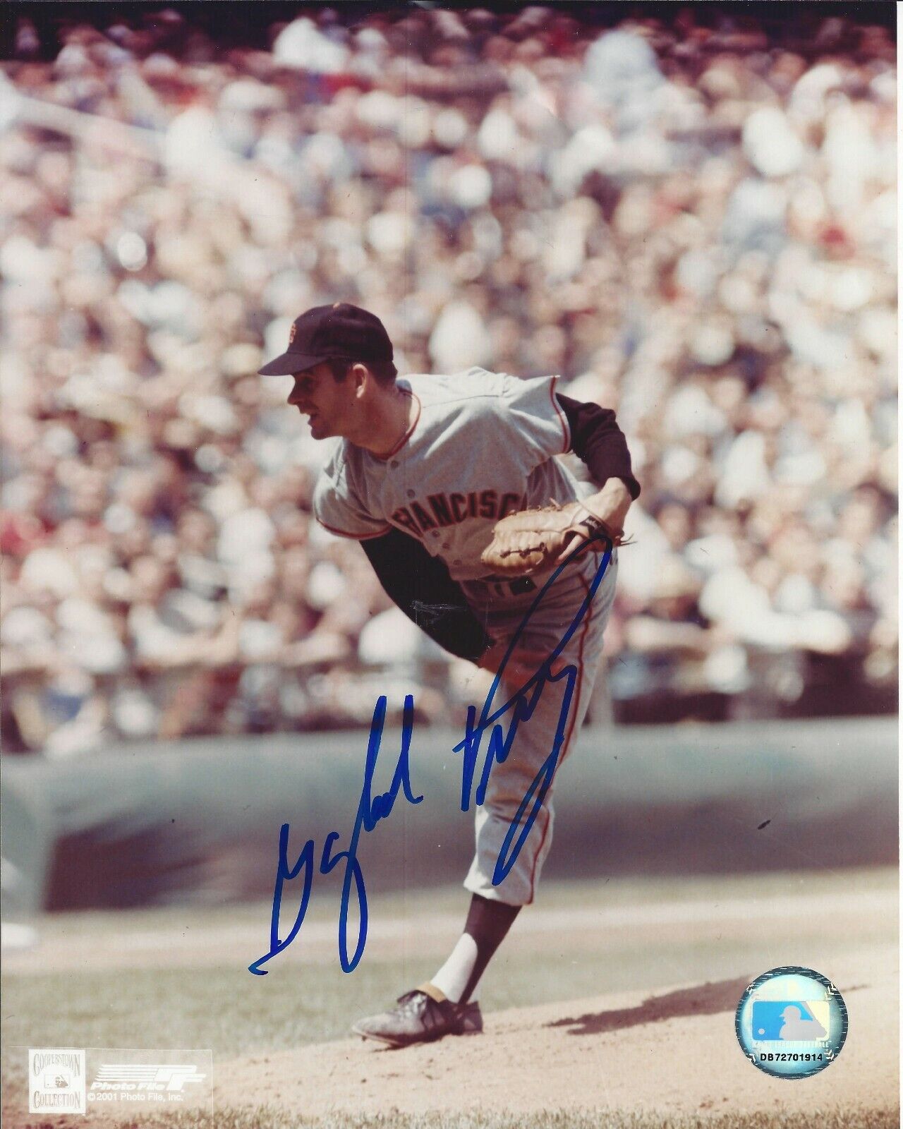 Gaylord Perry Autographed 8x10 San Francisco Giants HOFA797