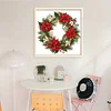 Christmas Wreath-11CT Counted Cross Stitch 40*40cm tapestrymarket