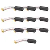 10pcs Carbon Brush Electric Hammer Angle Grinder Graphite Brush Replacement Tool