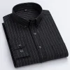 Pure cotton long-sleeved business casual shirt