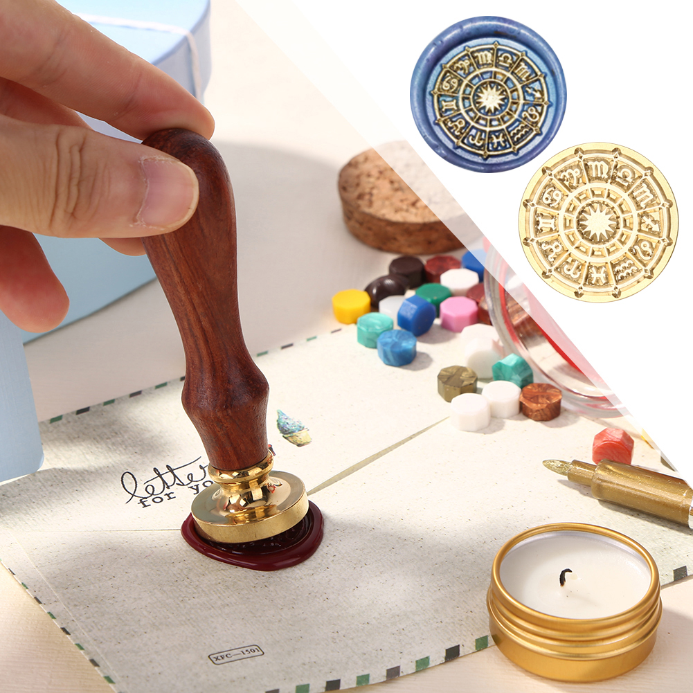 25mm Vintage Abstract Sealing Wax Stamp Head - Wax Seal Stamp от Peggybuy WW