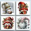 (Multi-Style) Christmas Gnome-11CT Stamped Cross Stitch 40*40cm/15.75*15.75in tapestrymarket