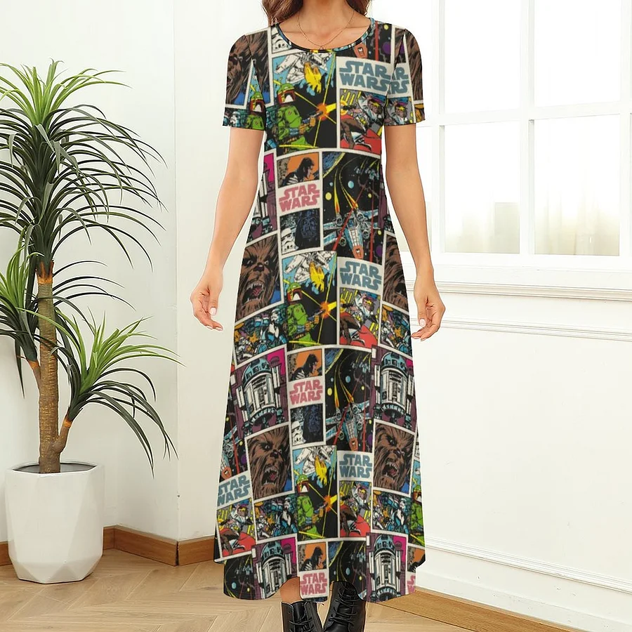 chinese dress ladies Printed Loose Boho Mini Dress - 3 colors available I Love that Boho