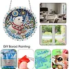 Winter Polar Bear DIY Diamond Painting Pendant for Adults Single-Side Drill