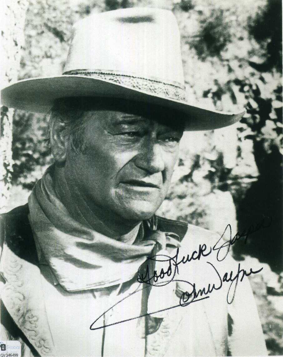 JOHN WAYNE Signed Photo Poster paintinggraph - Film Star Actor - preprint